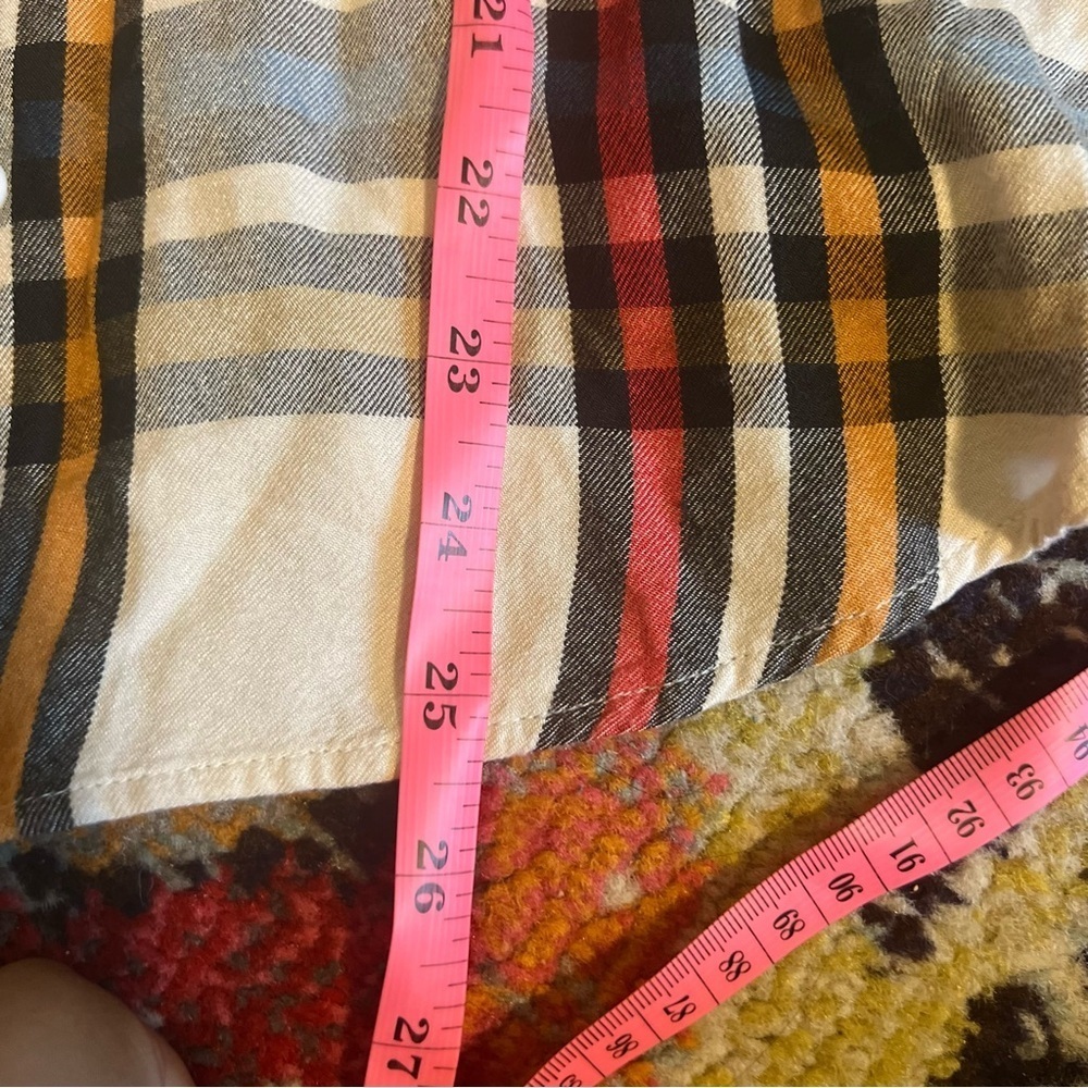Levi’s boyfriend plaid button down shirt size s - Picture 3 of 5